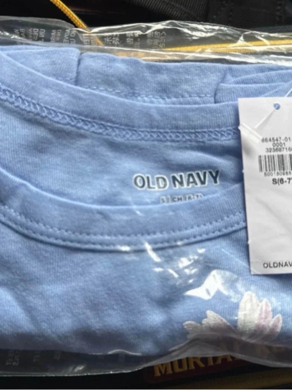 Old Navy Girls' 'Chillin' Headphones' Graphic Tee NWT size 6/7